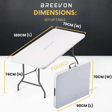 6ft heavy duty folding - heavy-duty,