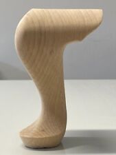 6" SET OF 2 Queen Anne Wooden