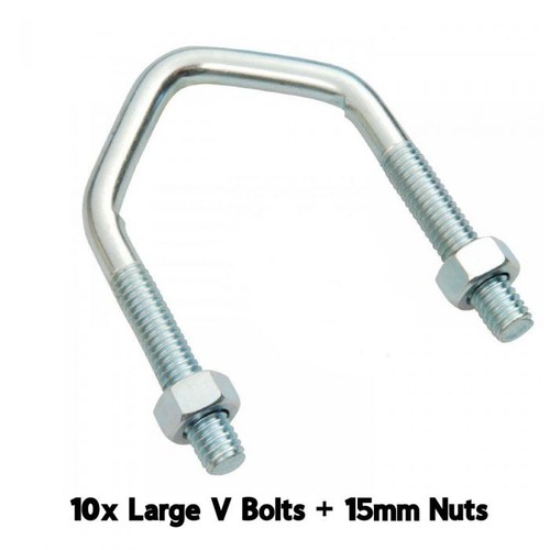 Large bolts 5 m10 - bolts, 2.5"