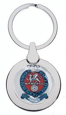 PRINCE OF WALES REGIMENT CHROME KEYRING