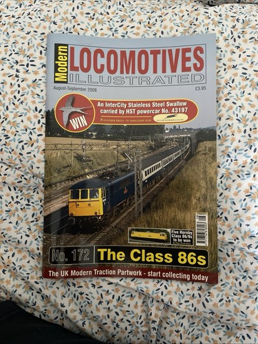 Modern locomotives illustrated - modern,