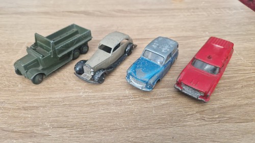 Four old dinky and - (1950s),