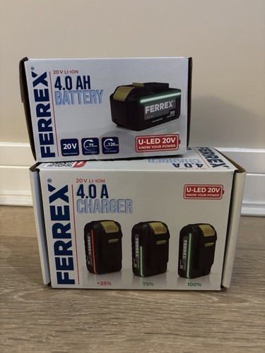 Ferrex battery charger - &, 20v