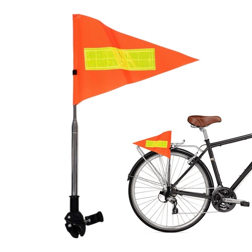 Orange bike safety - bike,