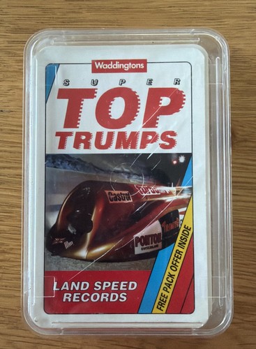 Waddingtons top trumps land - waddingtons,