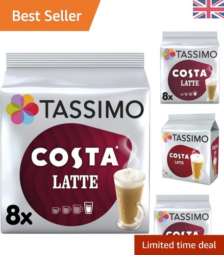 Costa latte coffee pods - costa,