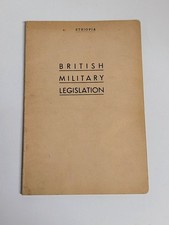 Ethiopia British Military