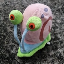 2013 Build A Bear Gary The Snail SpongeBob SquarePants Plush Stuffed Toy
