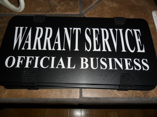 Warrant service official - warrant,