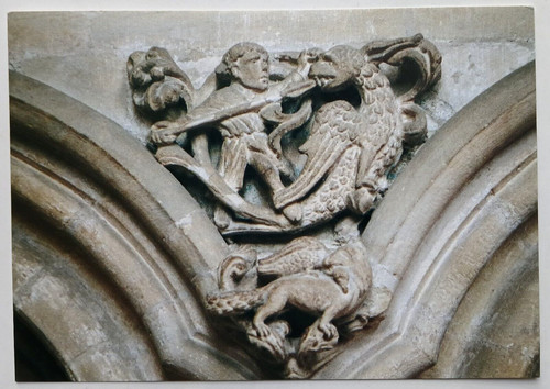 Michael stone carving elder - st,