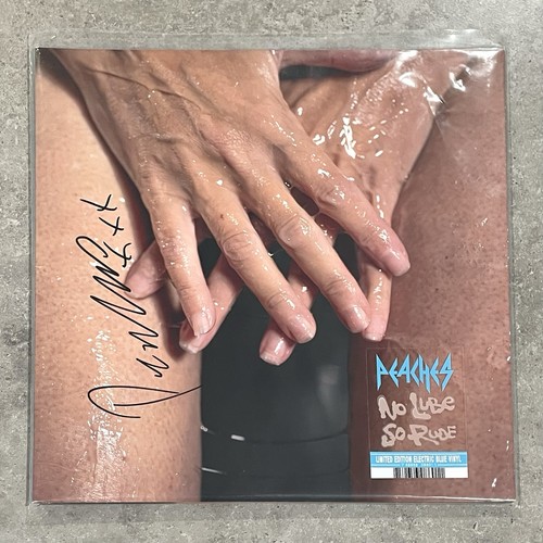 Peaches lube rude signed - peaches,