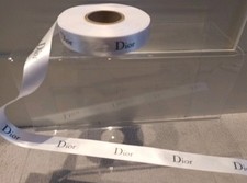 Dior Ribbon 60" Width 1" White