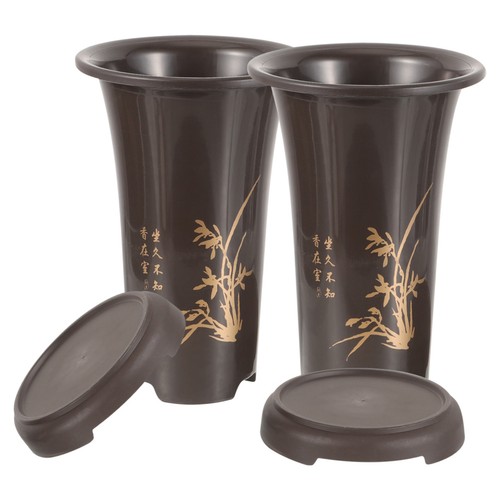 Sets planting pots - 2, orchid