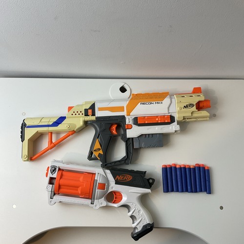 Nerf strike bundle - nerf, white