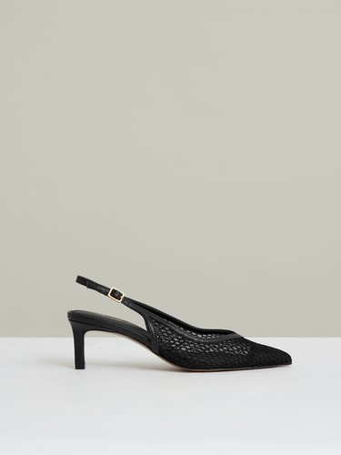 Reiss womens fabric slingback - reiss,