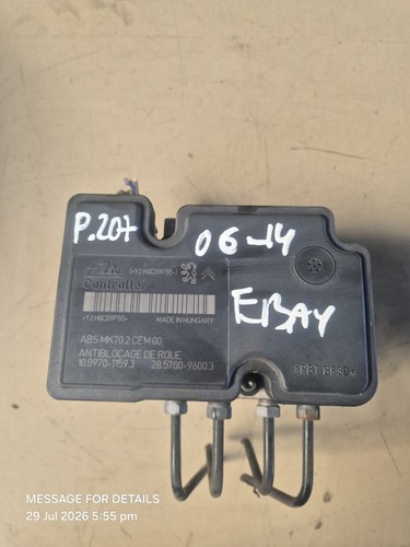 Peugeot 207 abs pump - peugeot,