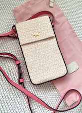 NEW Radley Crossbody Mobile Phone Bag - Pink Radley London Logo Design