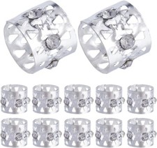 50Pcs Rhinestone Dreadlocks