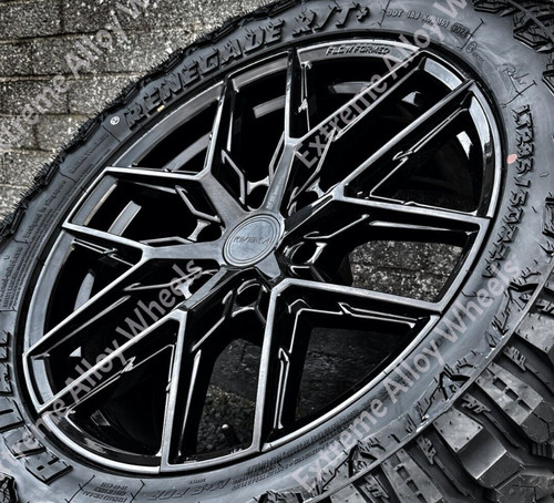 Black rf16 alloy wheels - rf16,