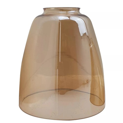 Amber lampshade pendant - amber, light