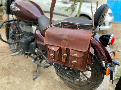Motorcycle side saddle - side, bag