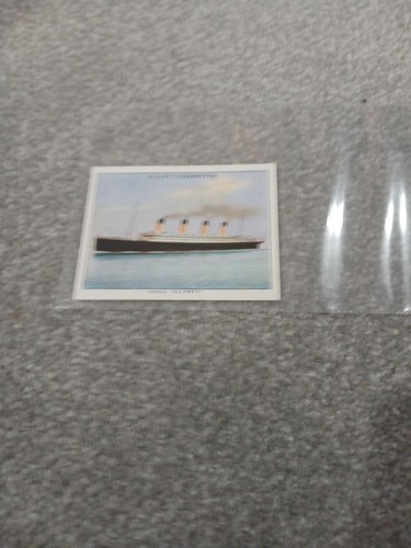 Wills card rms olympic - wills,