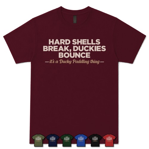 Hard shells break duckies - hard,