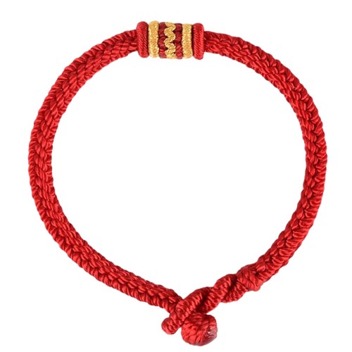 Red rope thread string - thread,