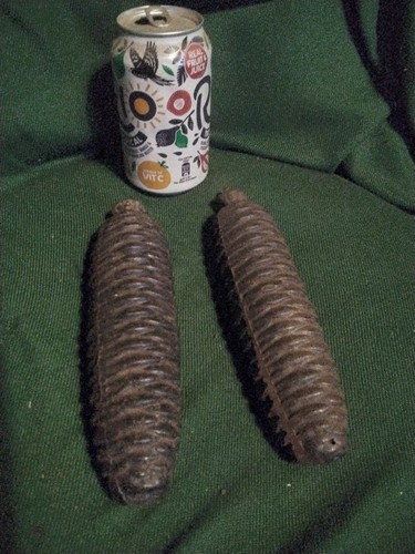 Clock weights grandfather - weights.,