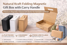 White Magnetic Folding Gift