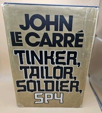 John le Carre Spy Thriller First Edition Tinker Tailor Soldier Spy 1974 HCDJ