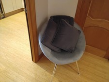 Habitat Grey Throw 125cm X150