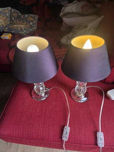 Crystal table lamps beautiful - table,