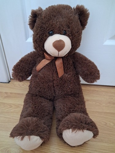 Large soft brown teddy - large,