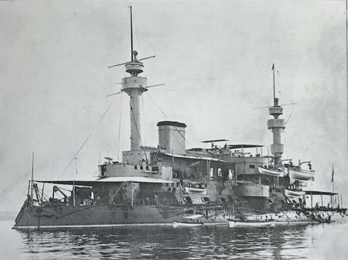 Hoche french battleship - hoche,