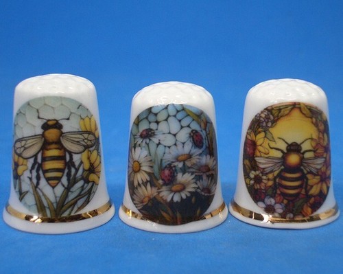 Birchcroft china thimbles - birchcroft, --
