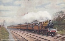 Postcard Brighton Pullman Limited LB & SC Railway Steam Train Int My Ref SH