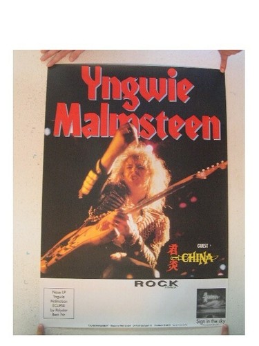 Yngwie malmsteen poster german - yngwie,