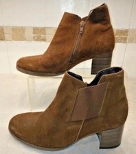 Gabor brown tan suede ankle - gabor,