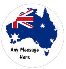Australian Map Personalised