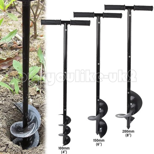 Manual hand earth auger - earth,
