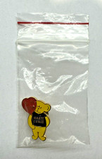 Marie Curie Teddy Bear Enamel