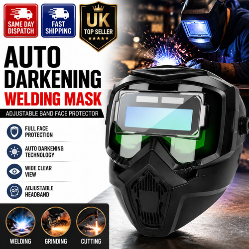 Auto darkening welding mask - darkening,