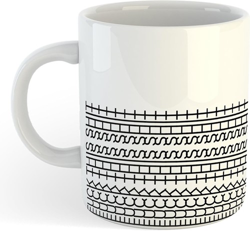 11oz ceramic mug - mug, -f*ck