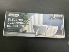 New GeeSoul Electric Spin Scrubber Electric Cleaning Brush Large Power 2 Speeds