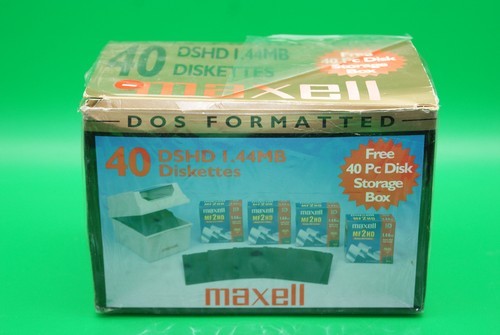40x maxell floppy disks - floppy,