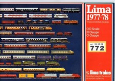 Lima catalogue 1977-78  00, N and O gauges 772