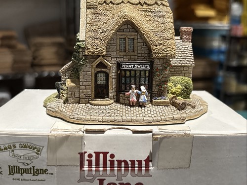 Lilliput lane village shops - lilliput,