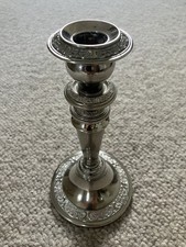 Vintage Grenadier Silver Plated candle stick