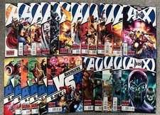 3x full series Avengers vs X-Men, 24 issues in all, Marvel Comics, 2012 